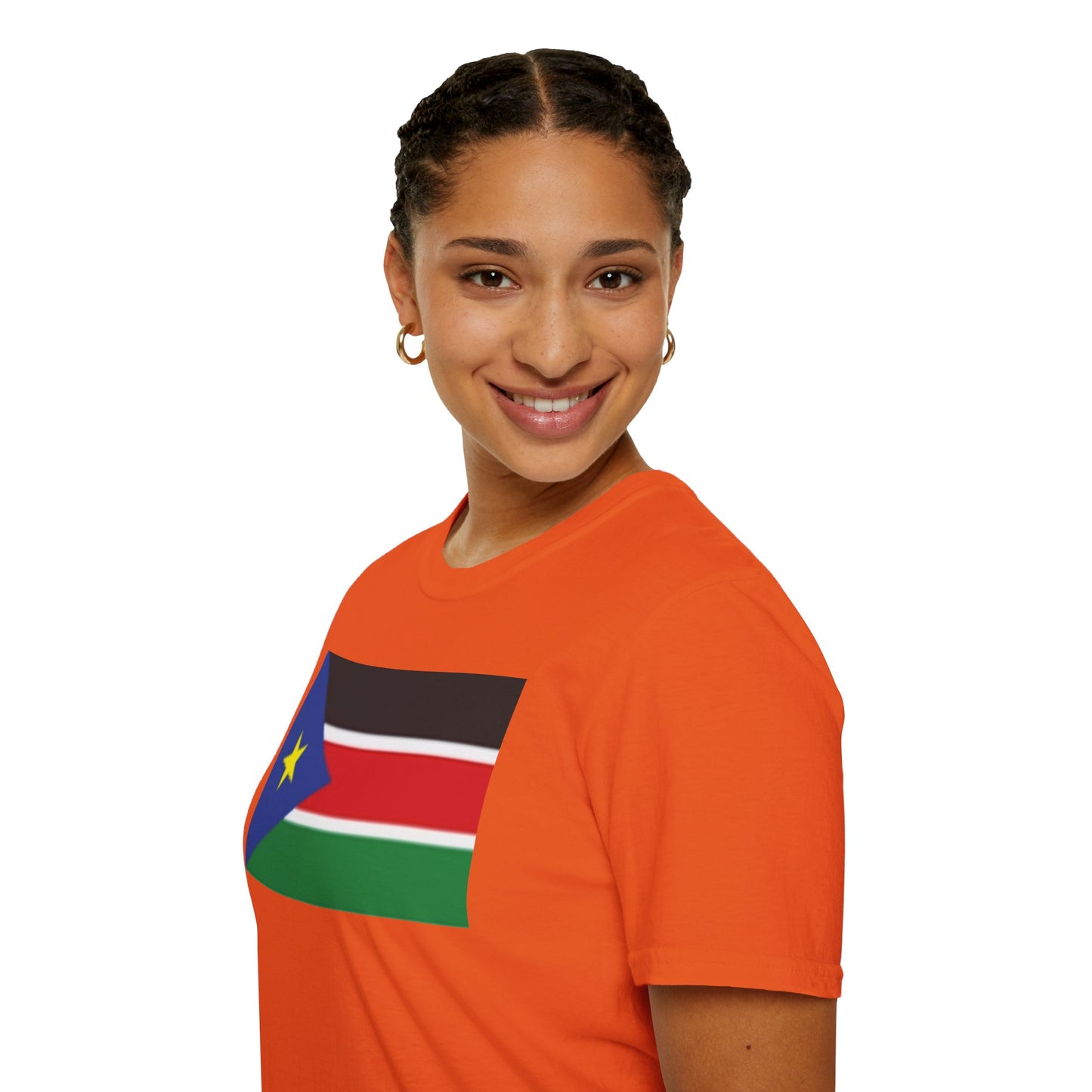 Unisex Softstyle T-Shirt -- South Sudan