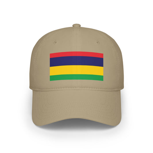 Low Profile Baseball Cap -- Mauritius