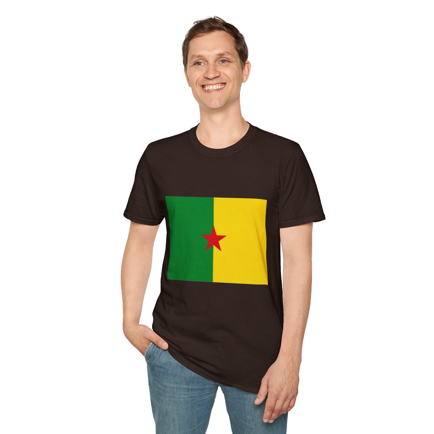 Unisex Softstyle T-Shirt -- French Guiana