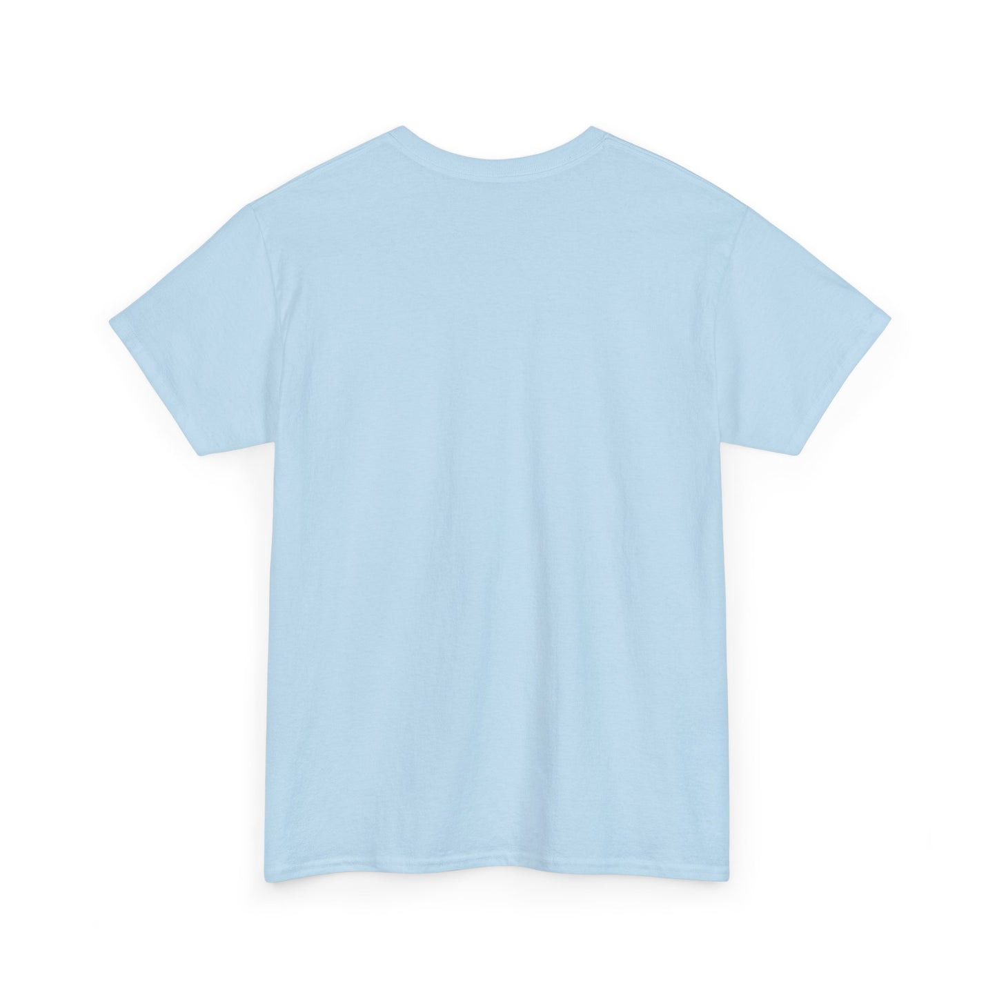 Unisex Heavy Cotton Tee -- Denmark flag and map