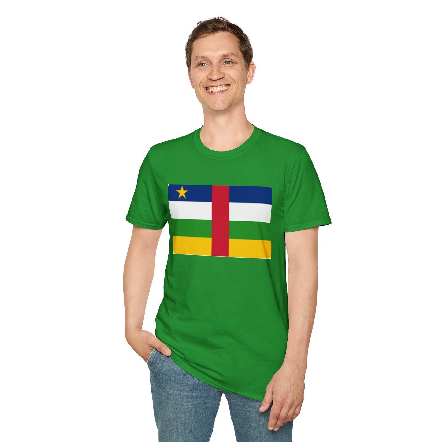 Unisex Softstyle T-Shirt - Central African Republic
