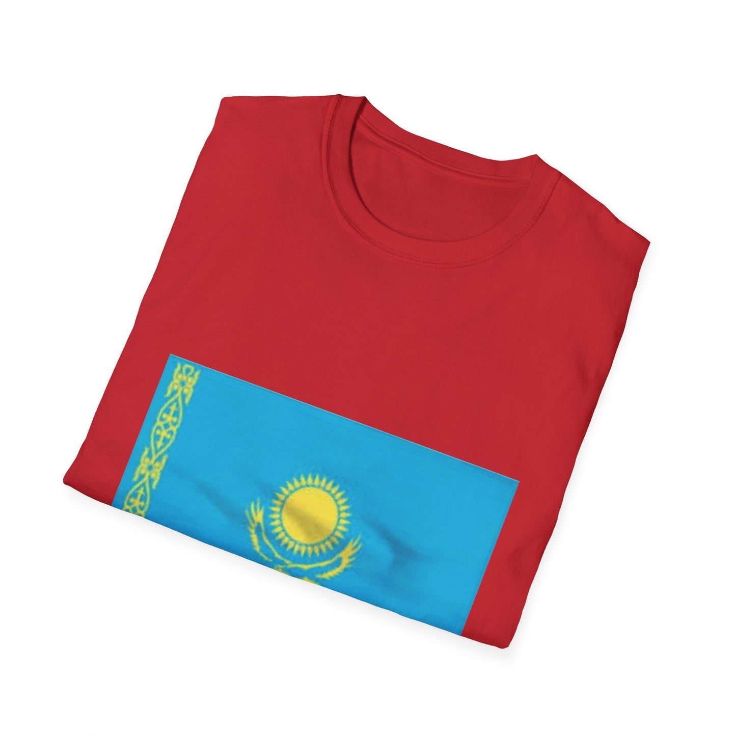 Unisex Softstyle T-Shirt -- Kazakhstan