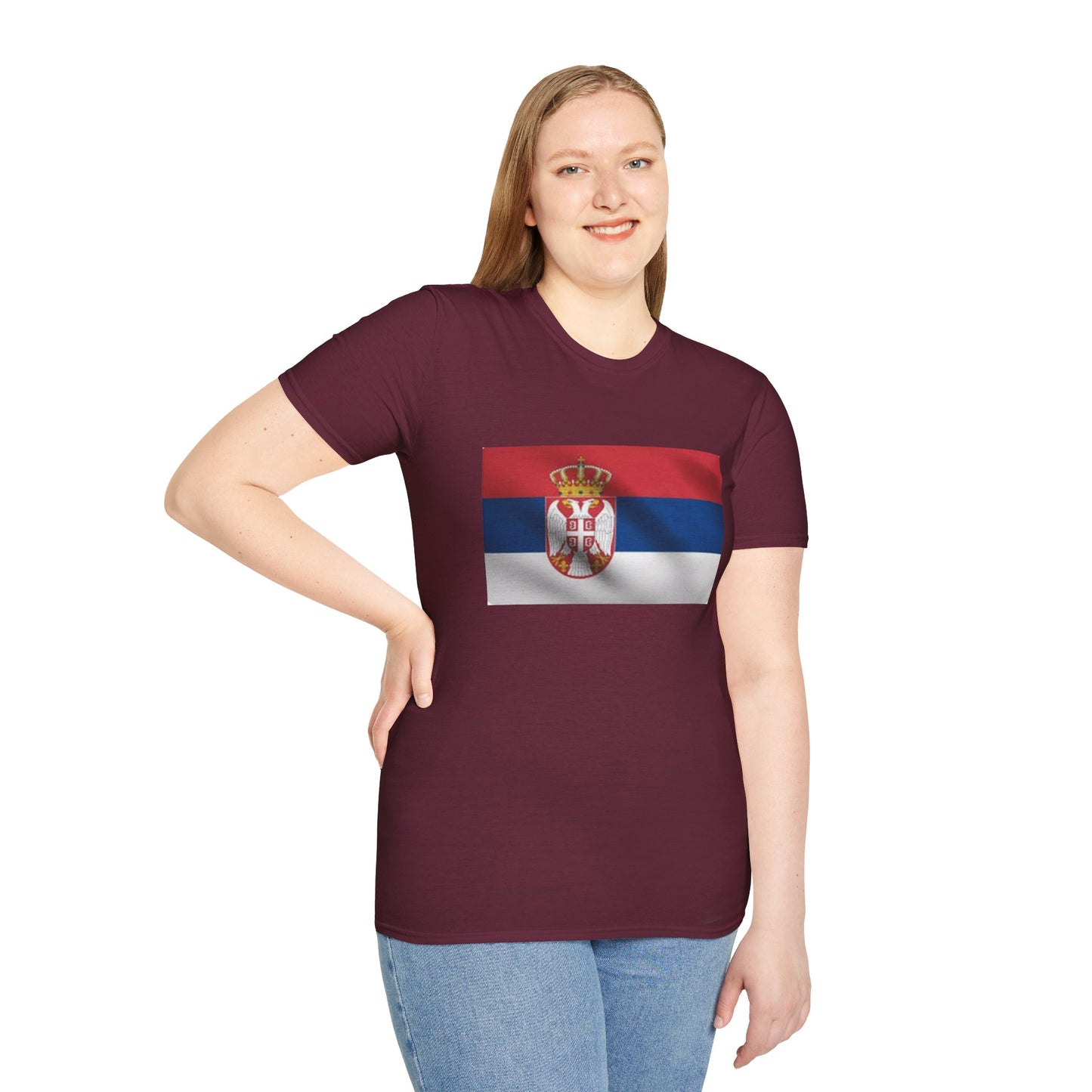 Unisex Softstyle T-Shirt -- Serbia