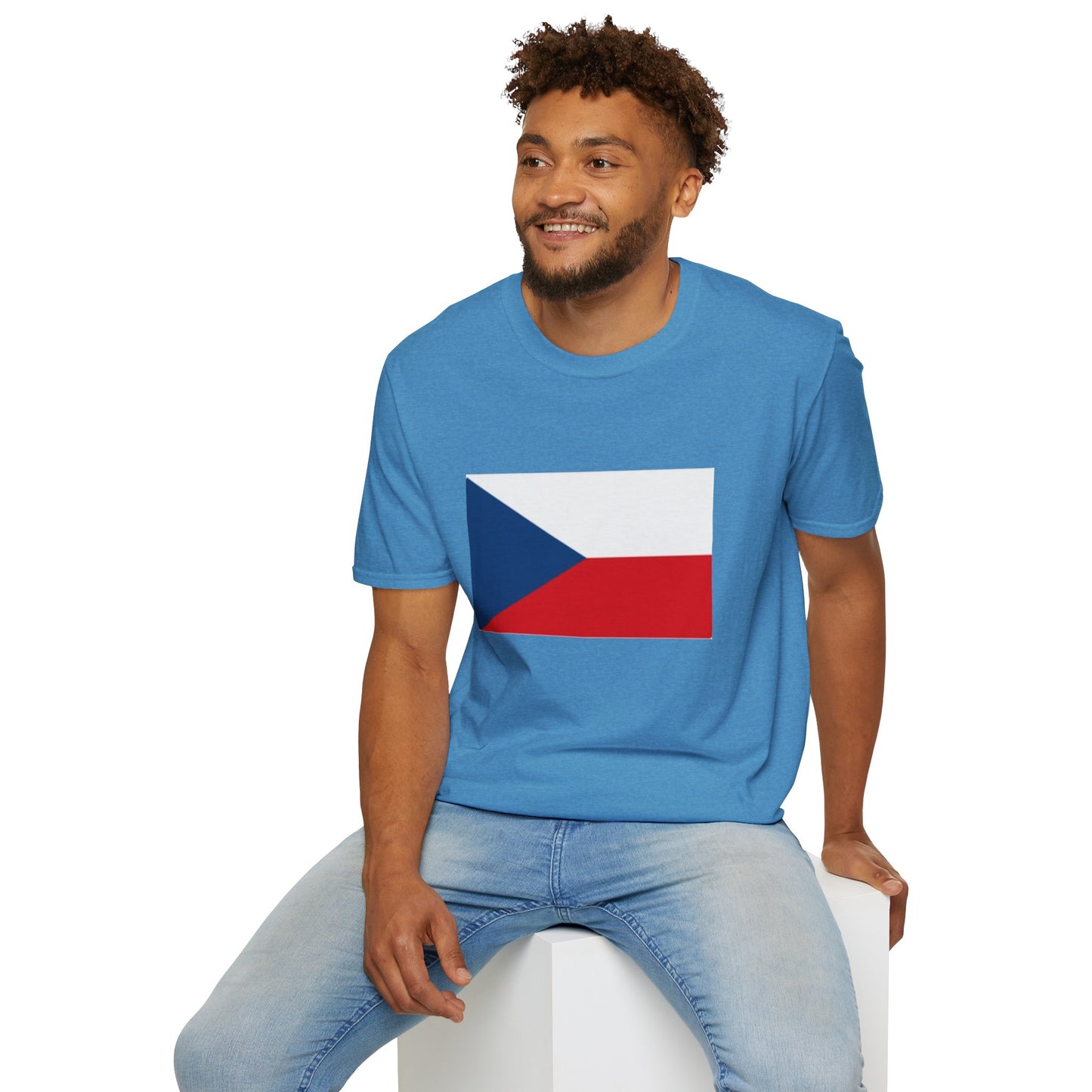 Unisex Softstyle T-Shirt -- Czechia