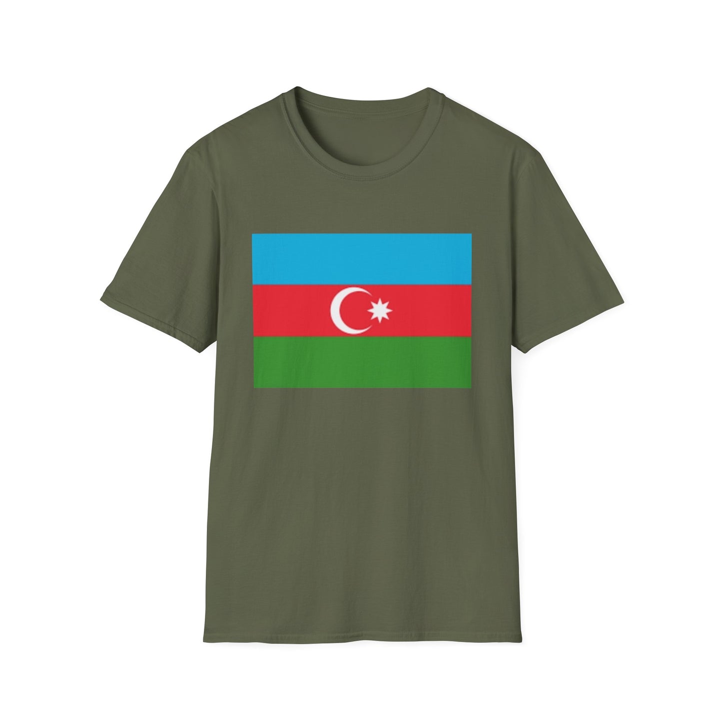 Unisex Softstyle T-Shirt -- Azerbaijan