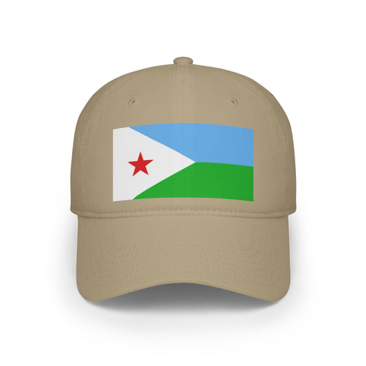 Low Profile Baseball Cap -- Djibouti