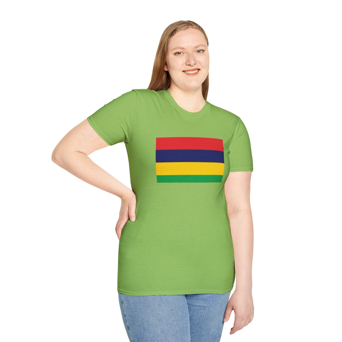 Unisex Softstyle T-Shirt -- Mauritius