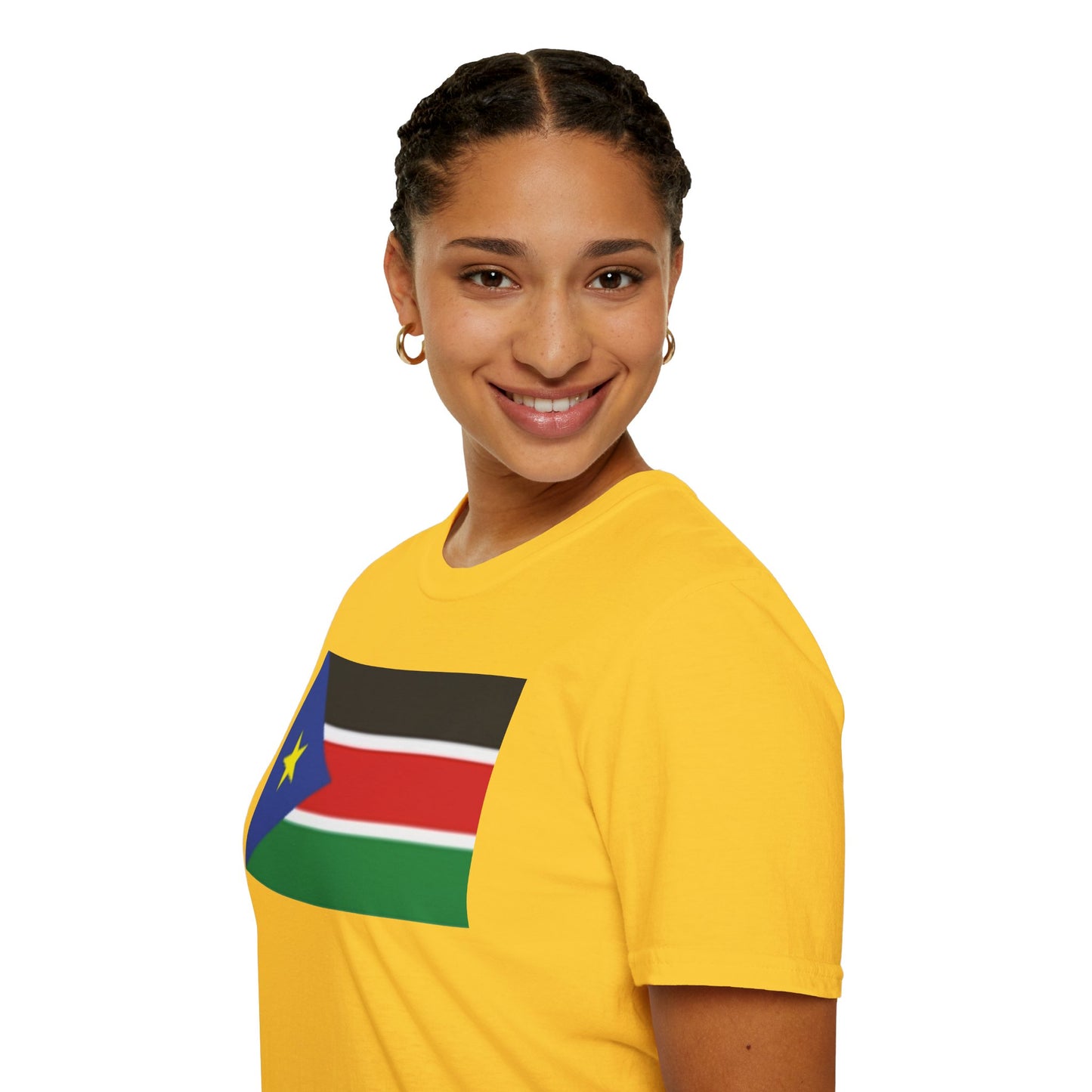 Unisex Softstyle T-Shirt -- South Sudan