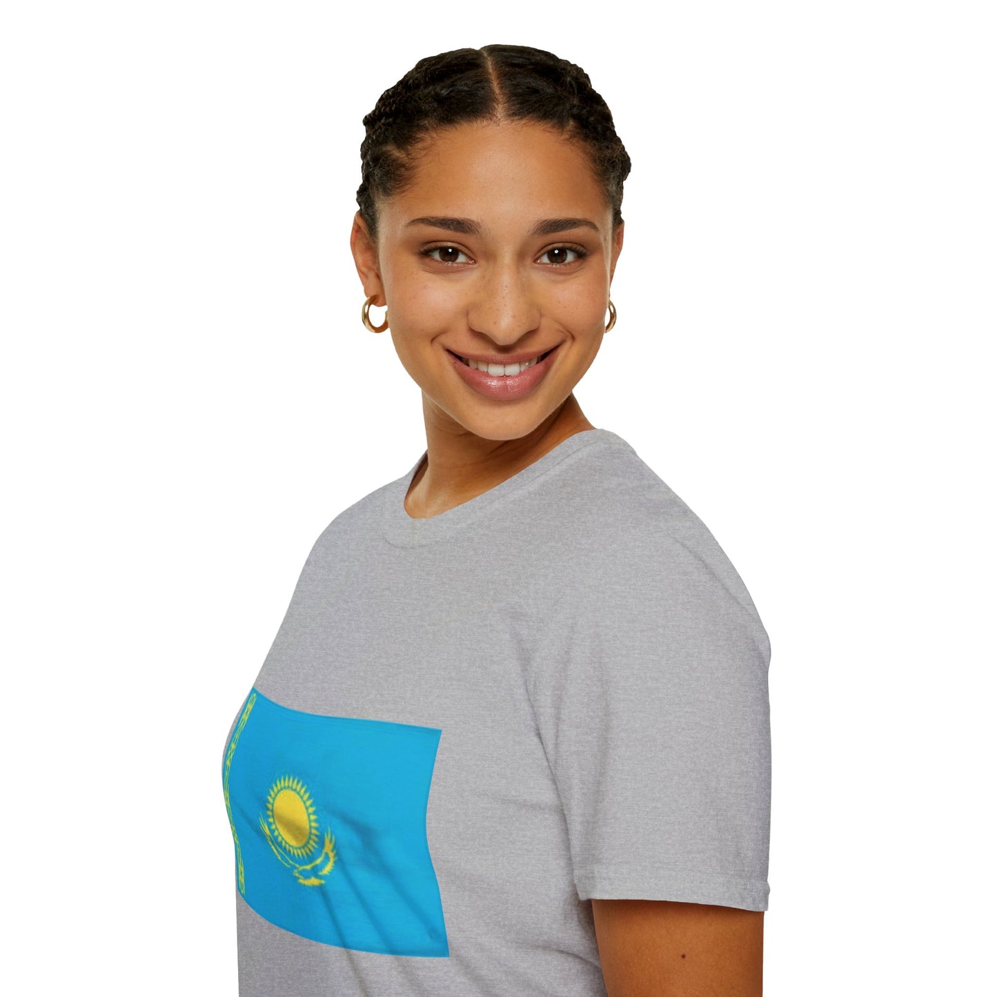 Unisex Softstyle T-Shirt -- Kazakhstan