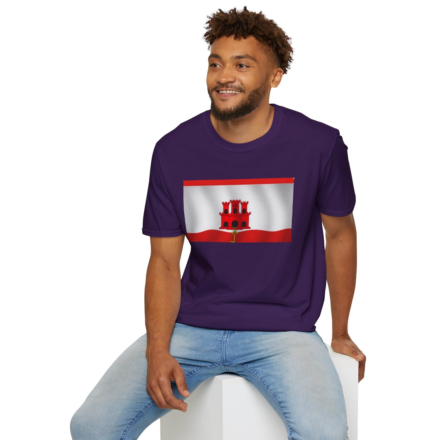 Unisex Softstyle T-Shirt -- Gibraltar