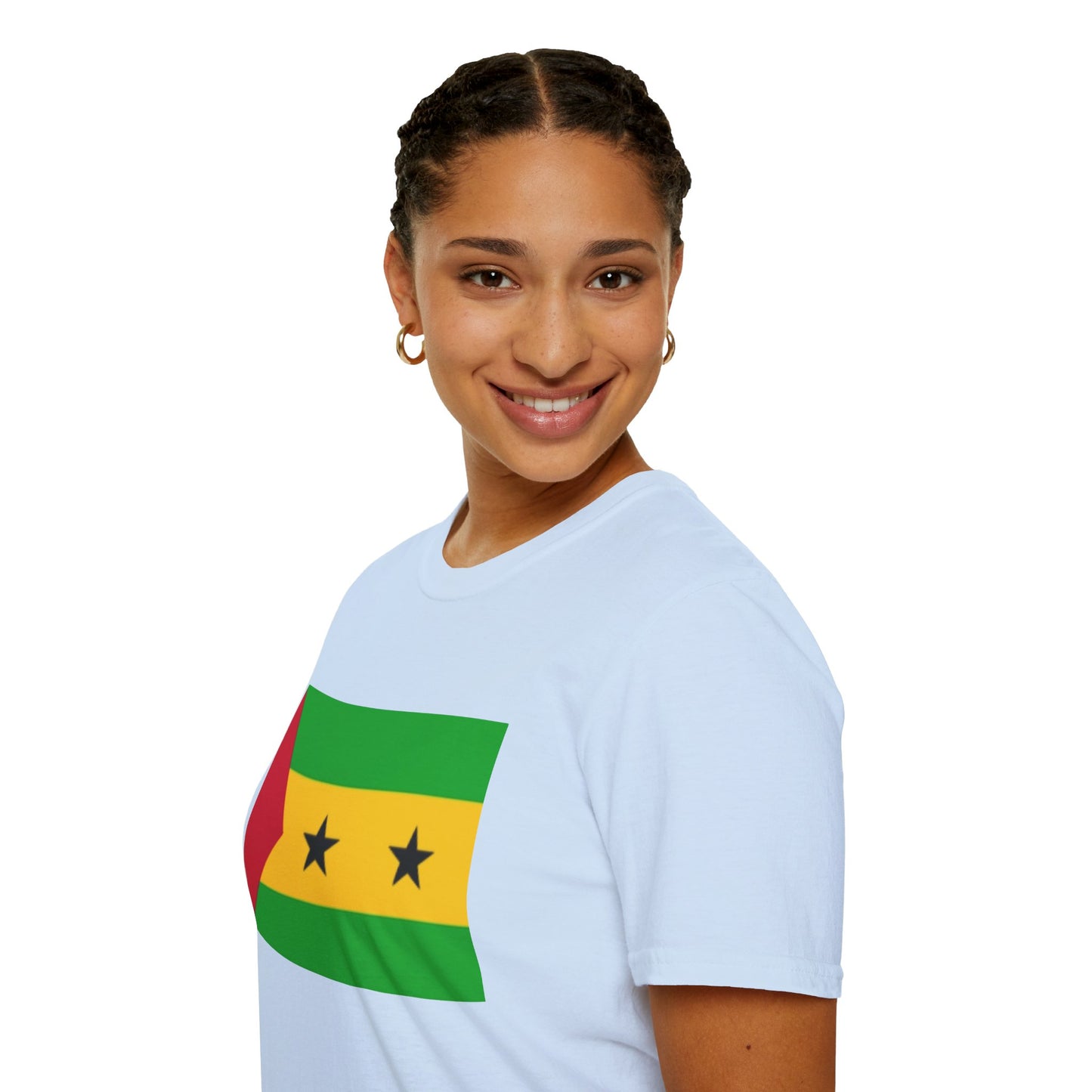 Unisex Softstyle T-Shirt -- Sao Tome and Principe