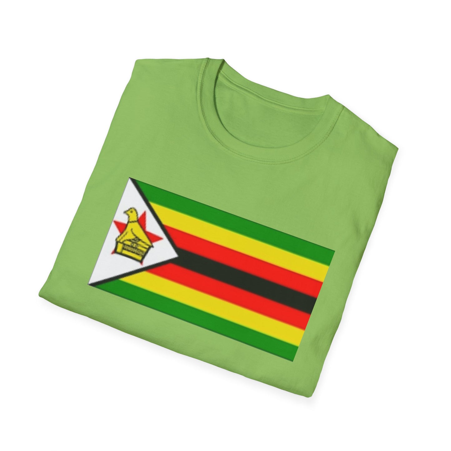 Unisex Softstyle T-Shirt -- Zimbabwe