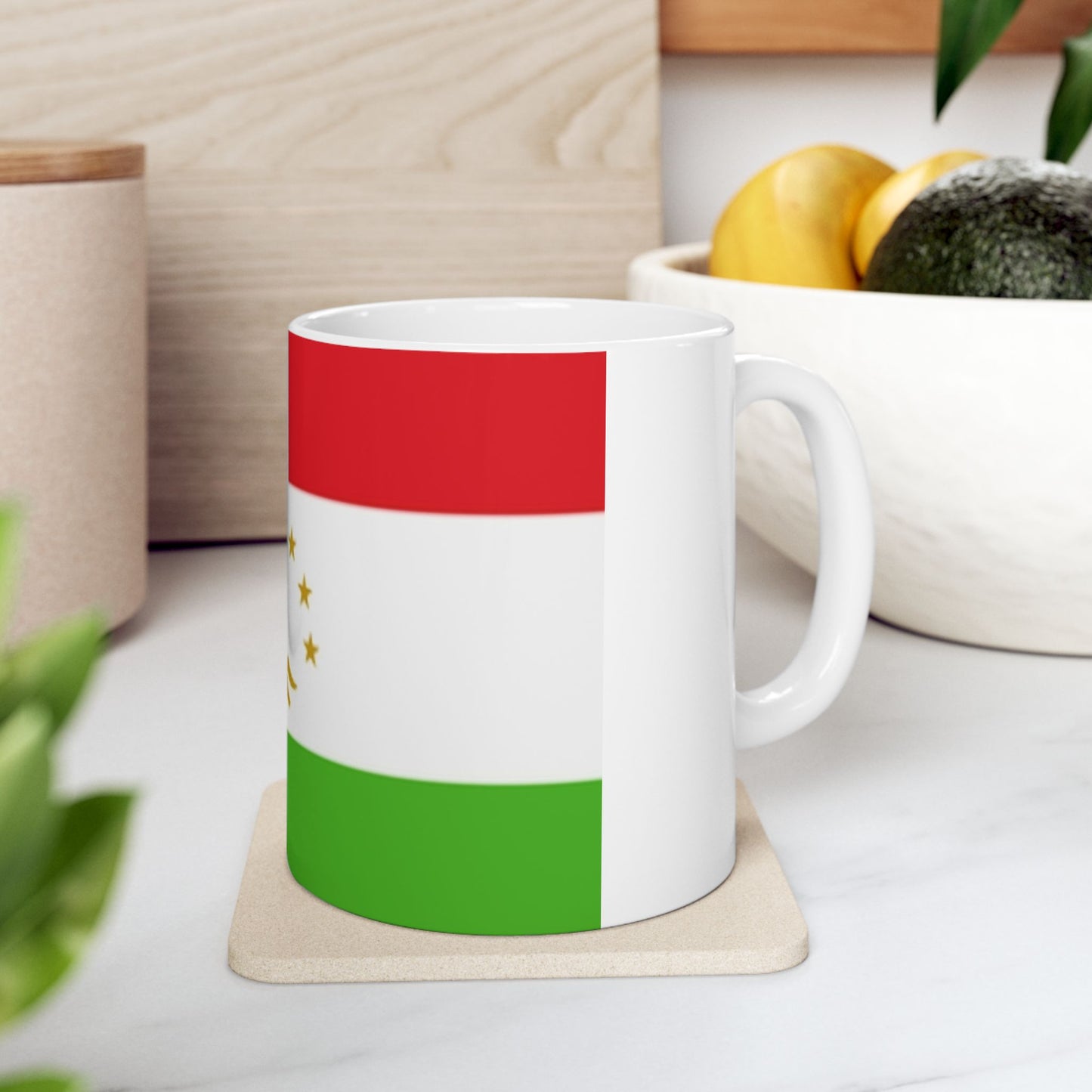 Ceramic Mug, 11oz -- Tajikistan