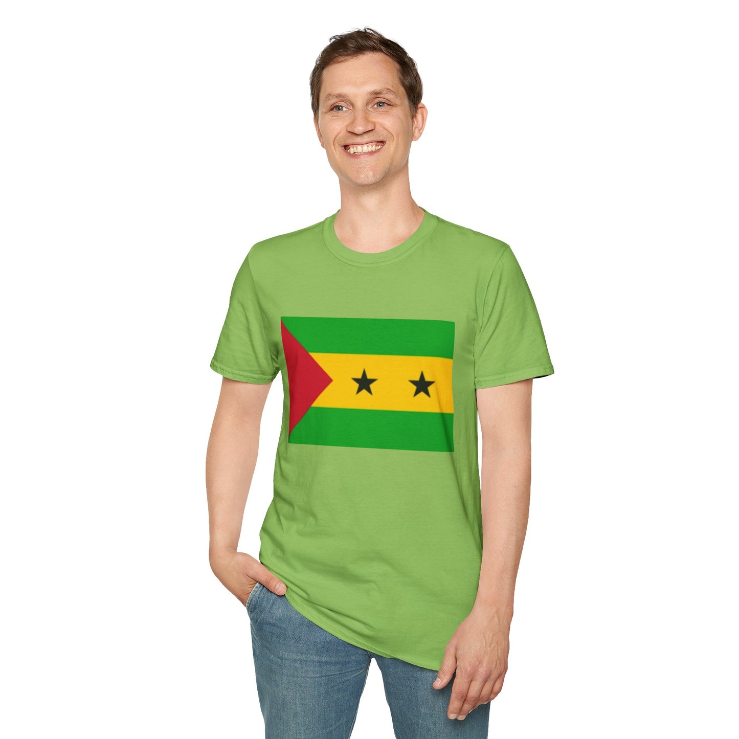 Unisex Softstyle T-Shirt -- Sao Tome and Principe
