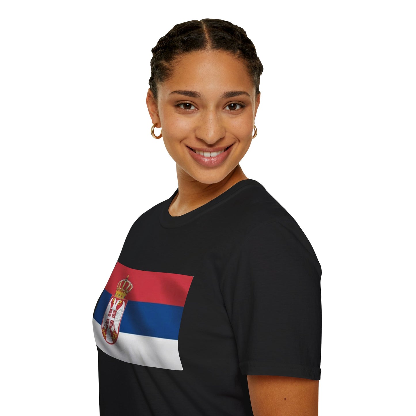 Unisex Softstyle T-Shirt -- Serbia