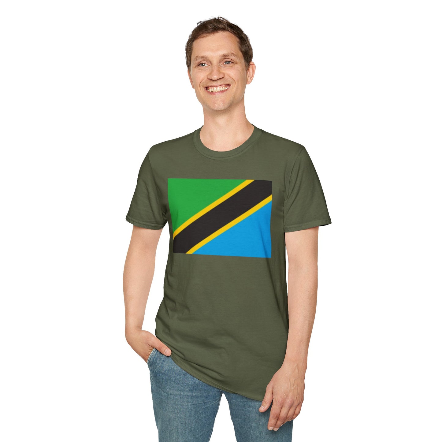 Unisex Softstyle T-Shirt -- Tanzania