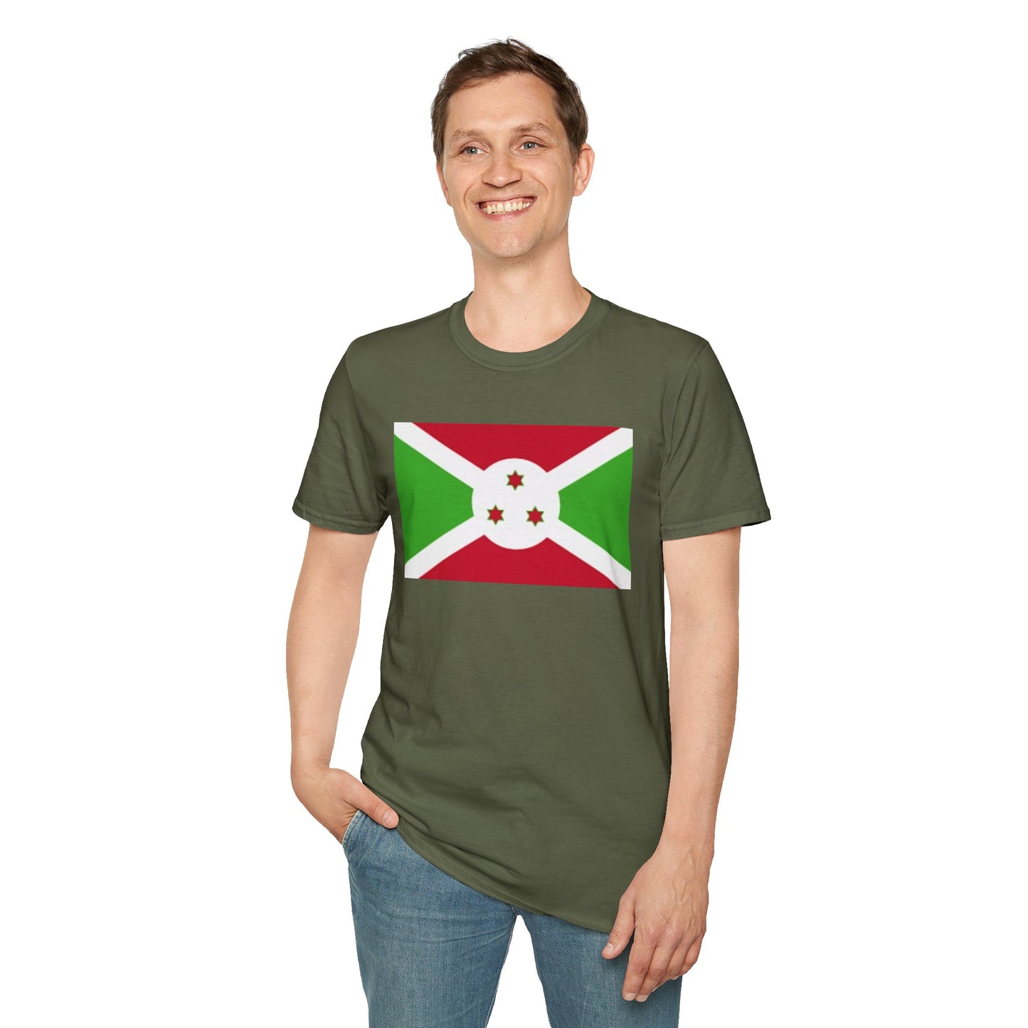 Unisex Softstyle T-Shirt -- Burundi