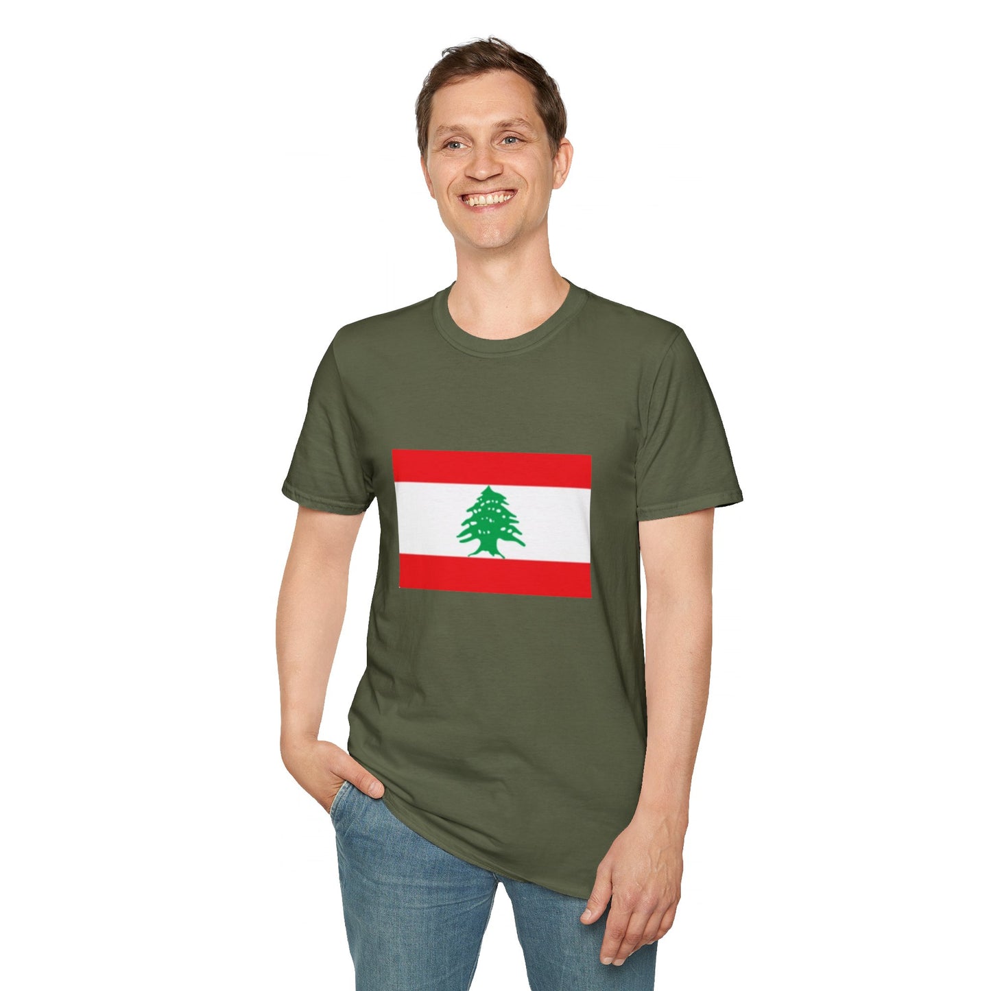 Unisex Softstyle T-Shirt -- Lebanon