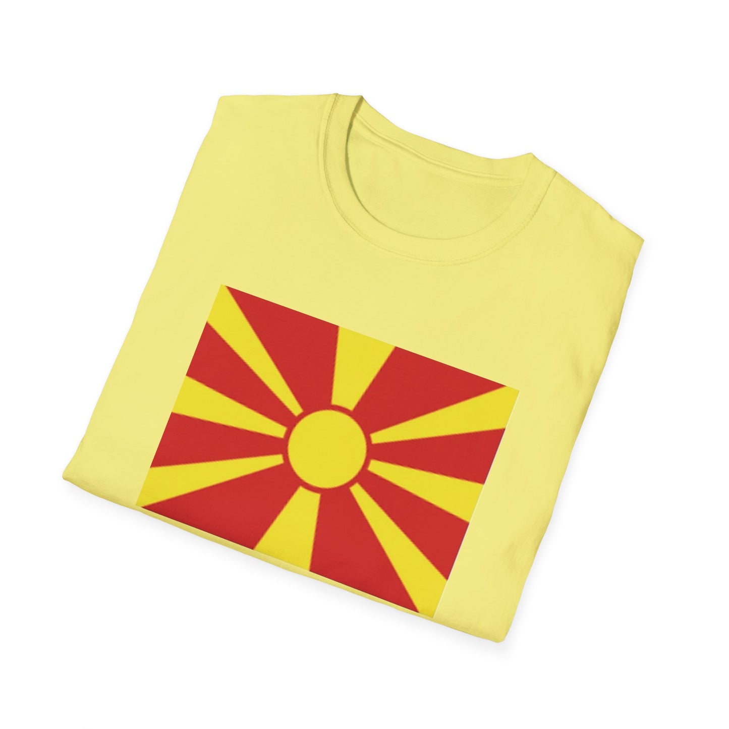 Unisex Softstyle T-Shirt -- North Macedonia