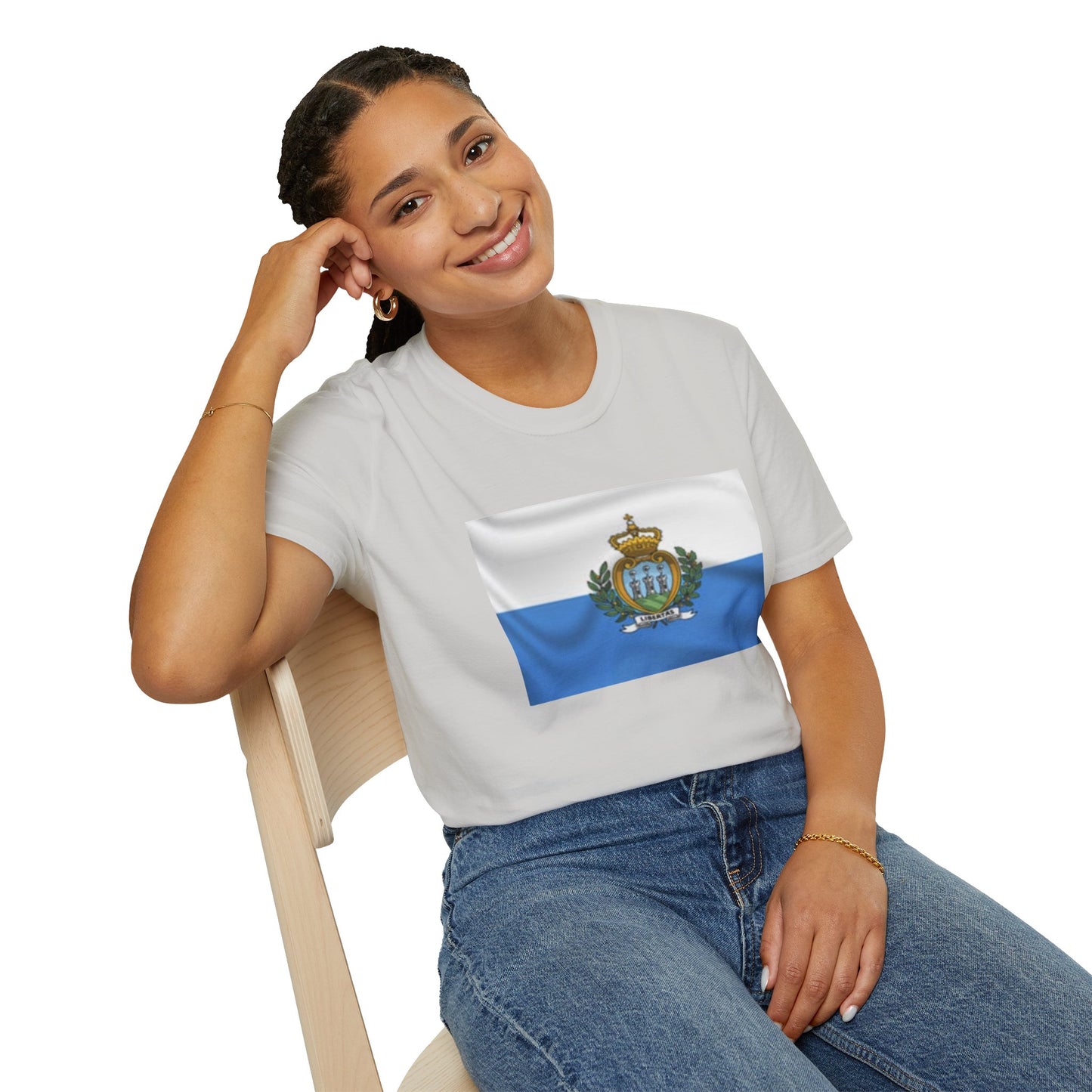 Unisex Softstyle T-Shirt -- San Marino