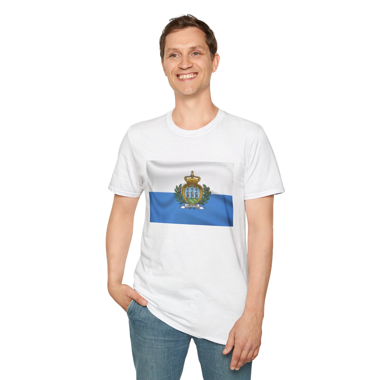 Unisex Softstyle T-Shirt -- San Marino