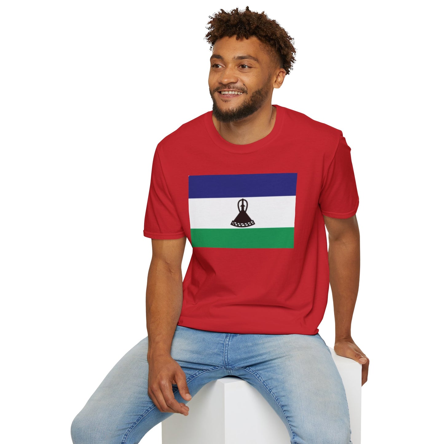 Unisex Softstyle T-Shirt -- Lesotho