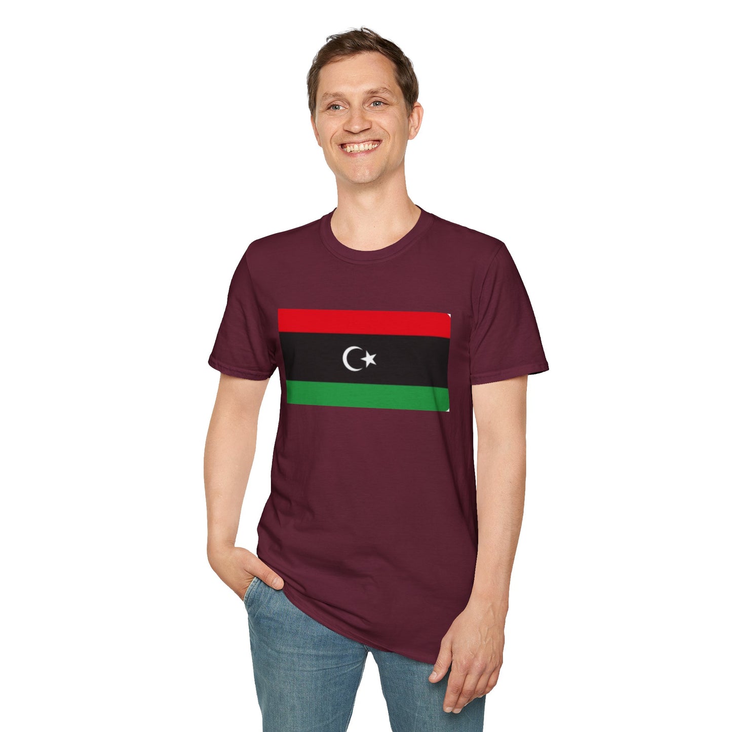Unisex Softstyle T-Shirt -- Libya