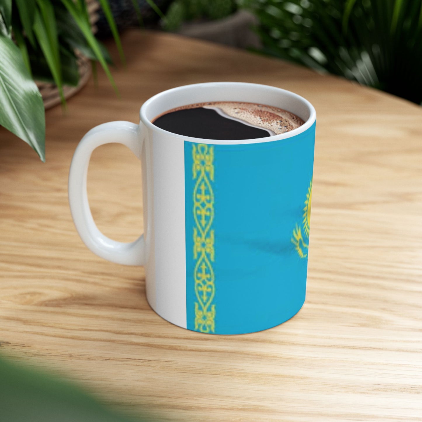 Ceramic Mug, 11oz -- Kazakhstan