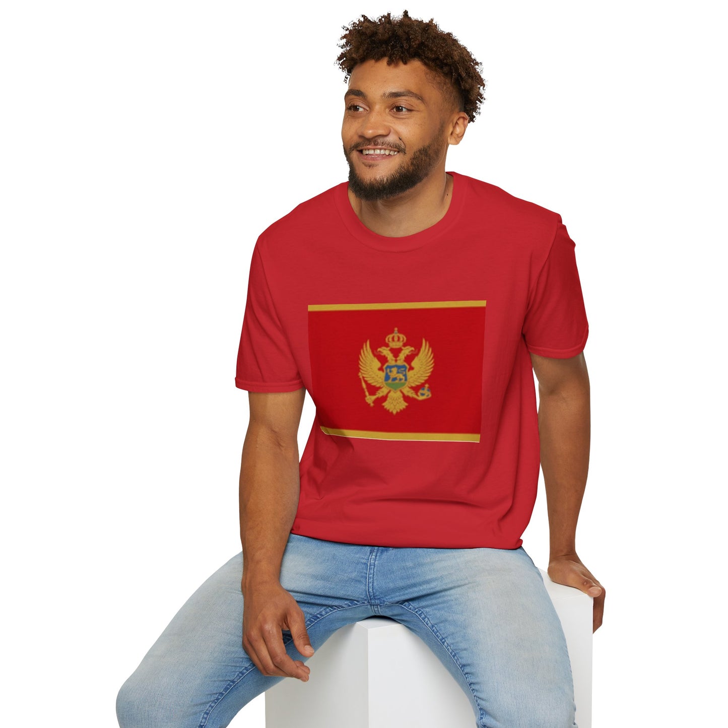 Unisex Softstyle T-Shirt -- Montenegro