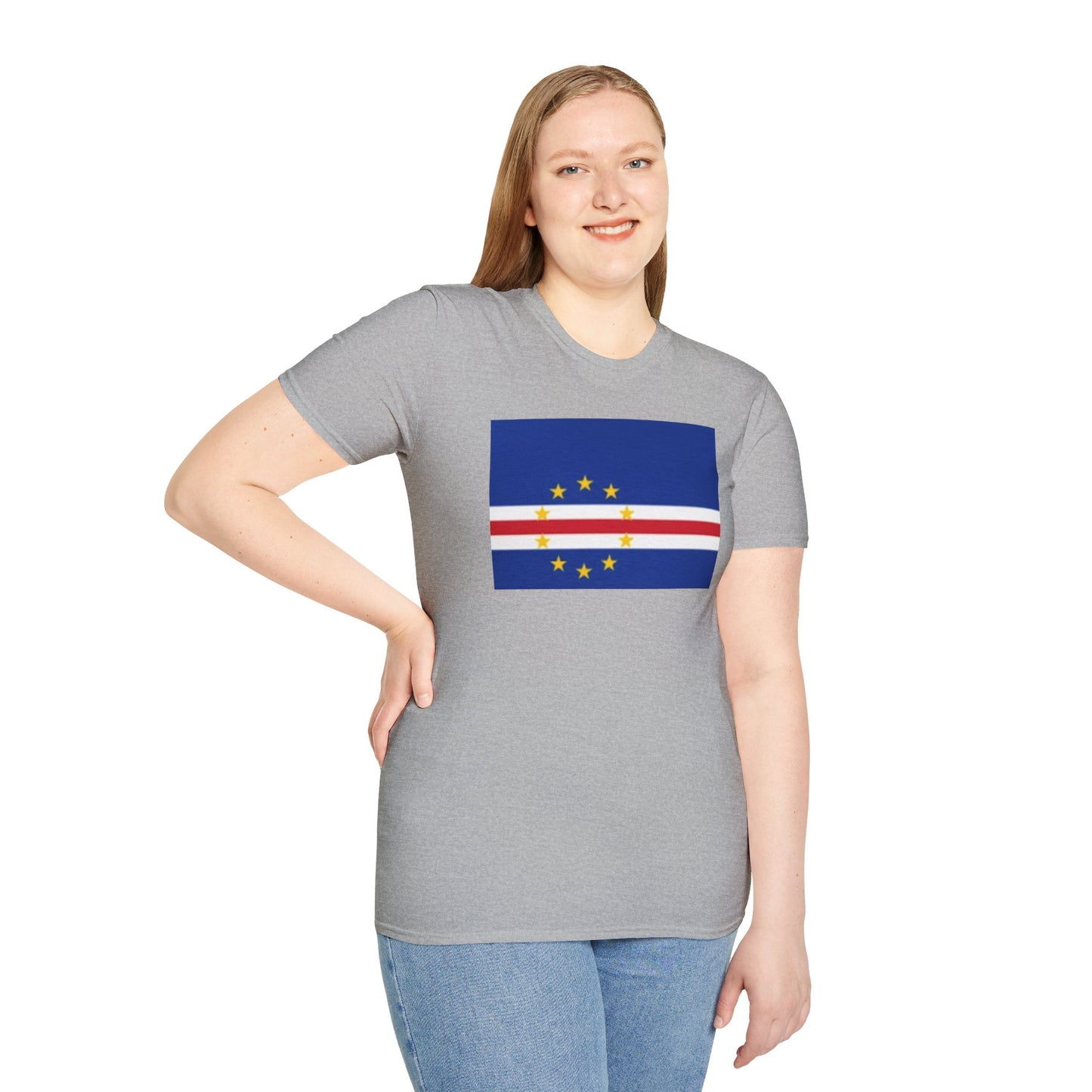 Unisex Softstyle T-Shirt -- Cabo Verde