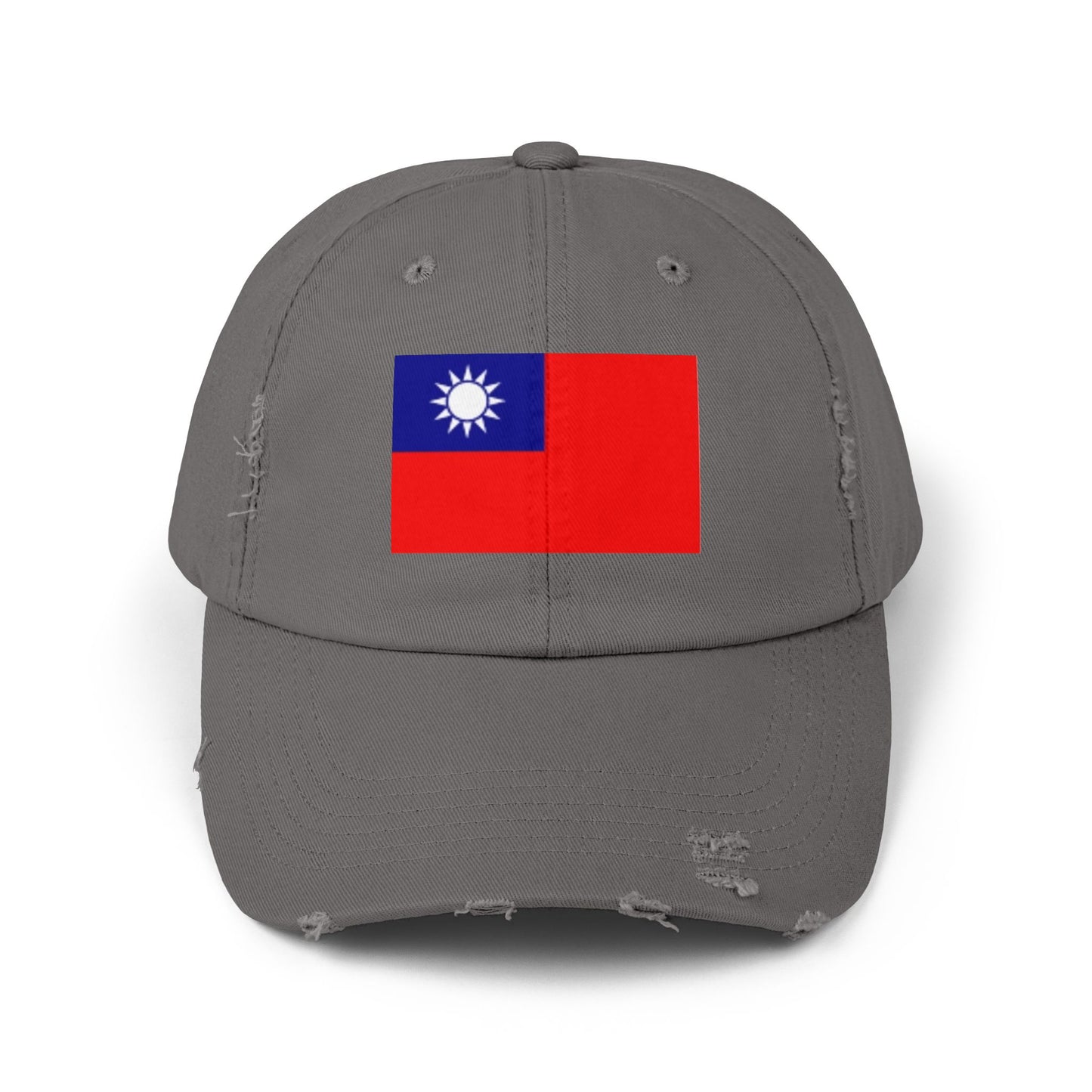 Unisex Distressed Cap -- Taiwan