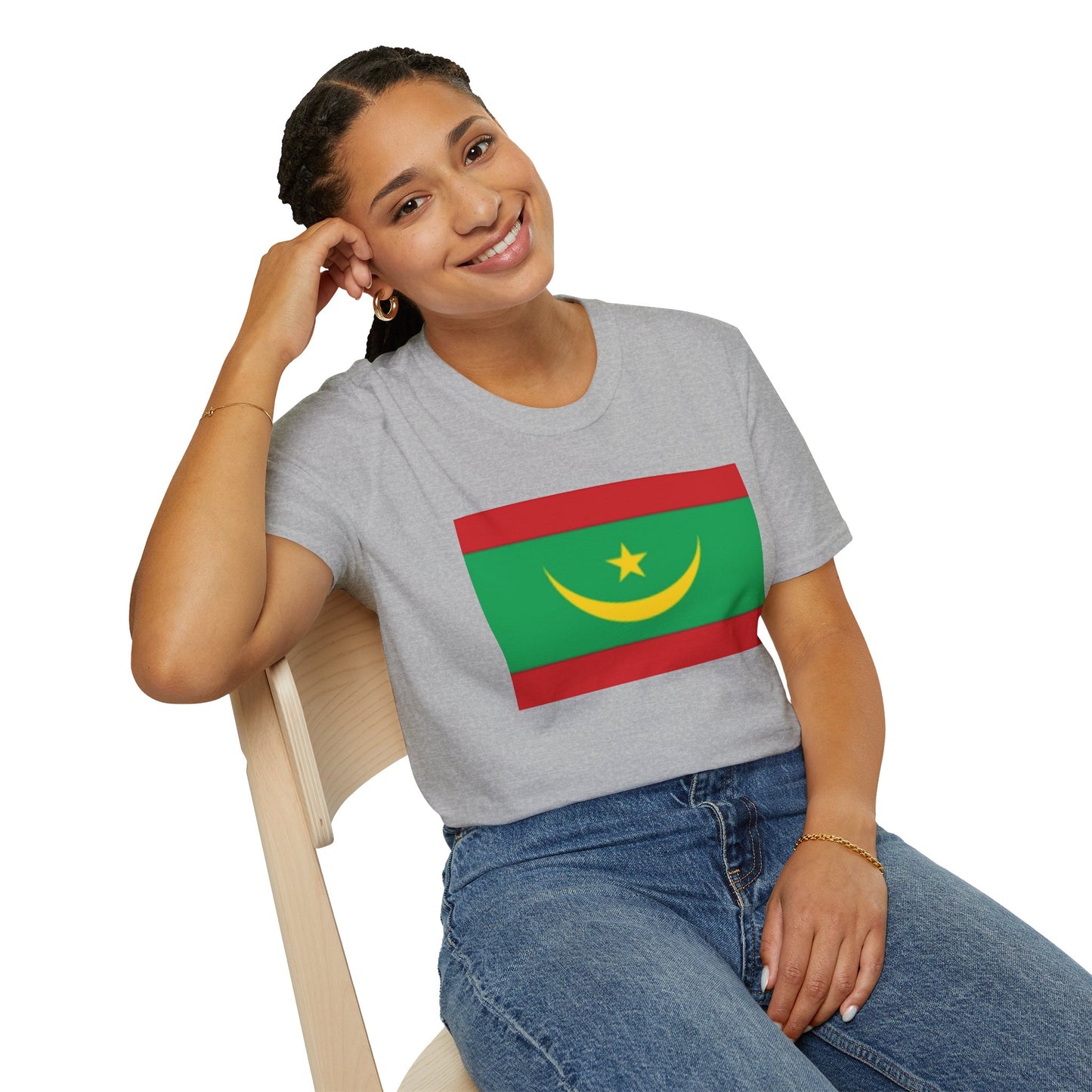 Unisex Softstyle T-Shirt -- Mauritania