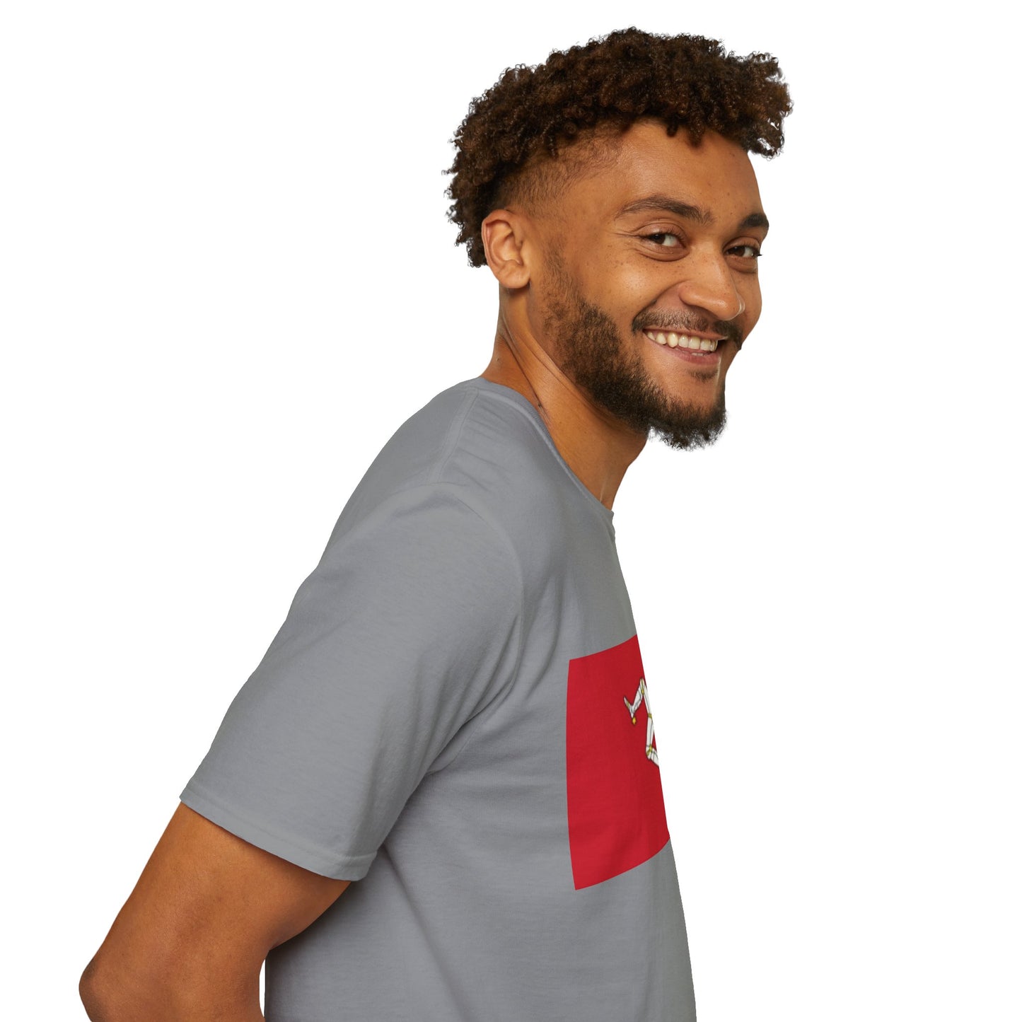 Unisex Softstyle T-Shirt -- Isle of Man