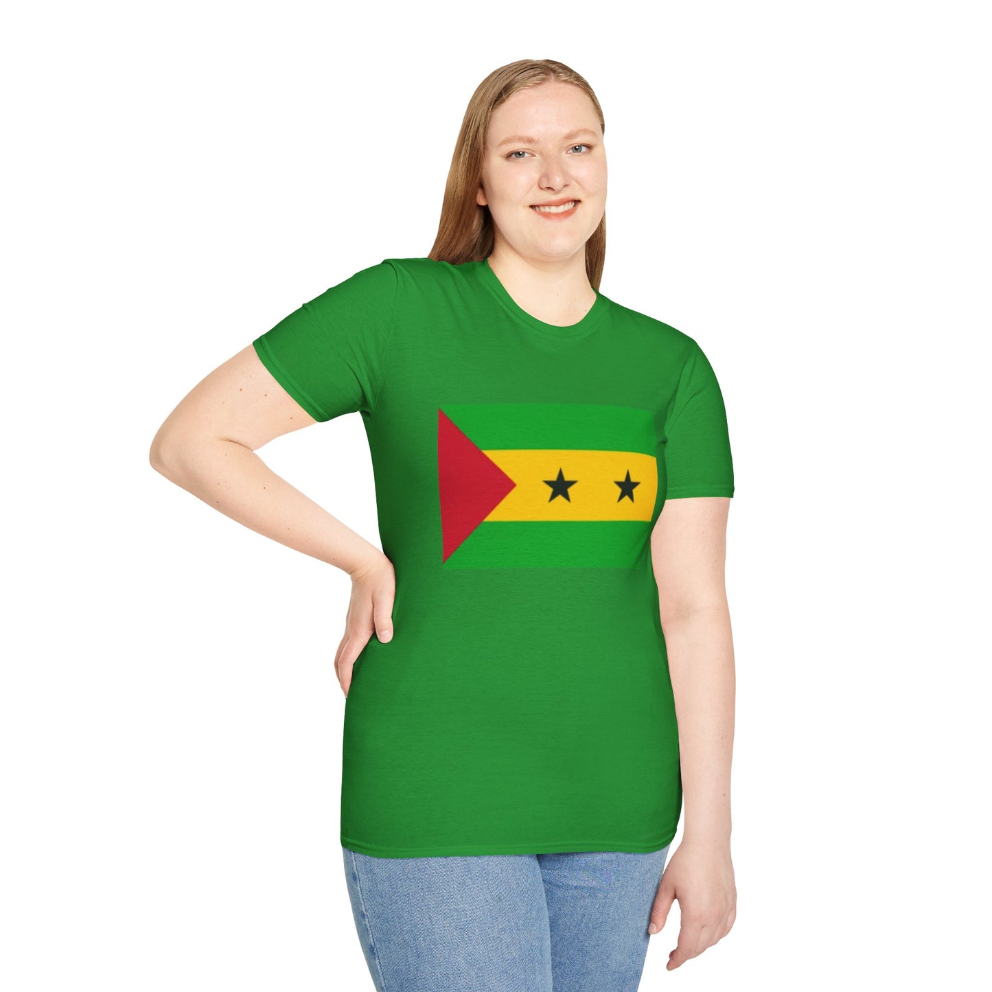 Unisex Softstyle T-Shirt -- Sao Tome and Principe