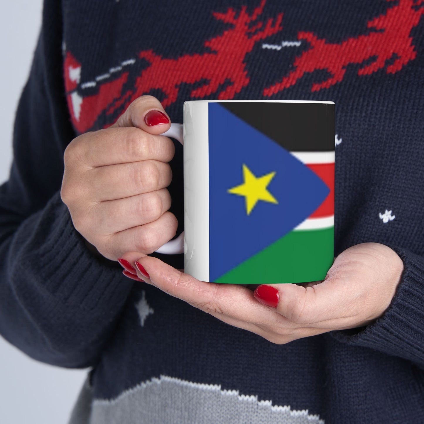 Ceramic Mug 11oz -- South Sudan