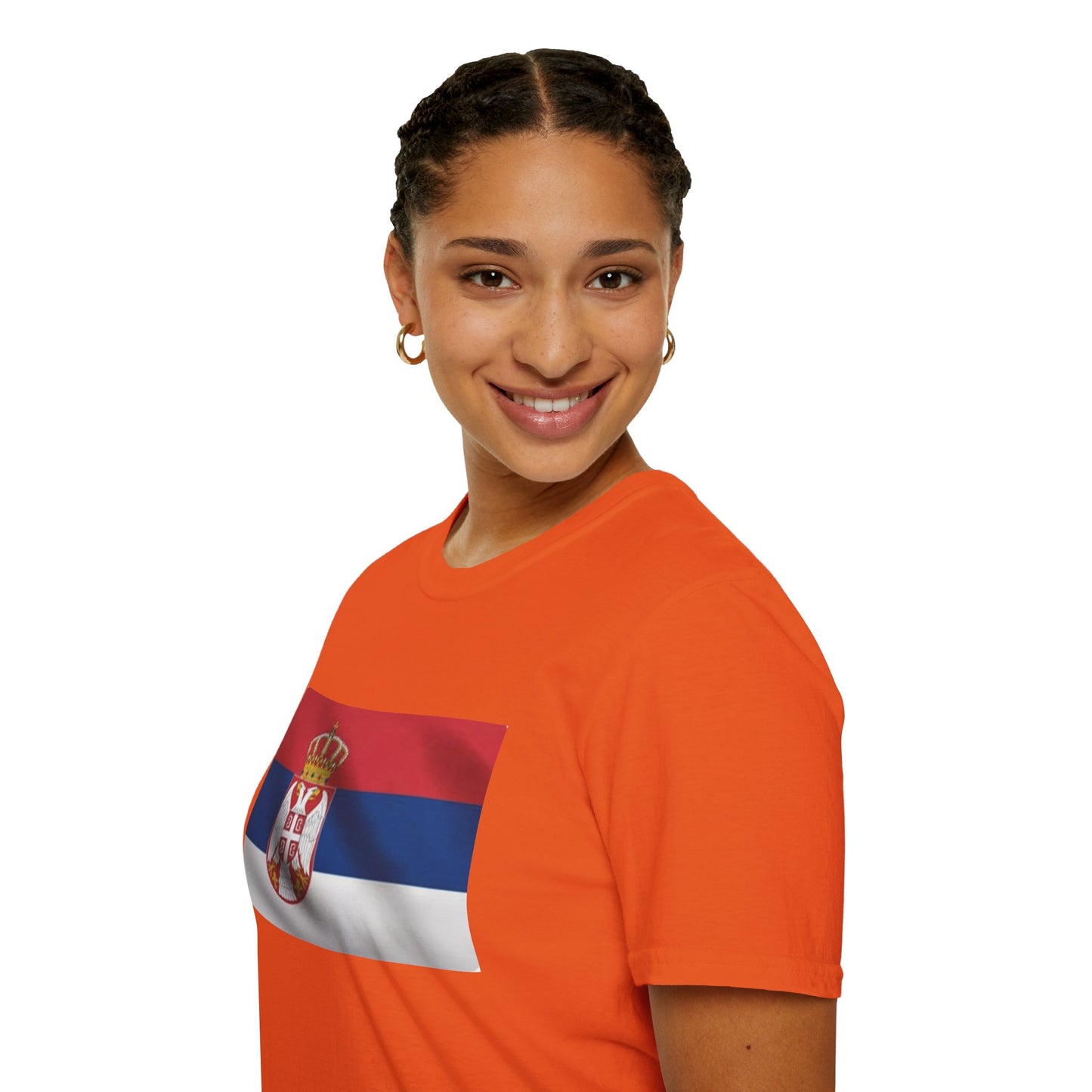 Unisex Softstyle T-Shirt -- Serbia