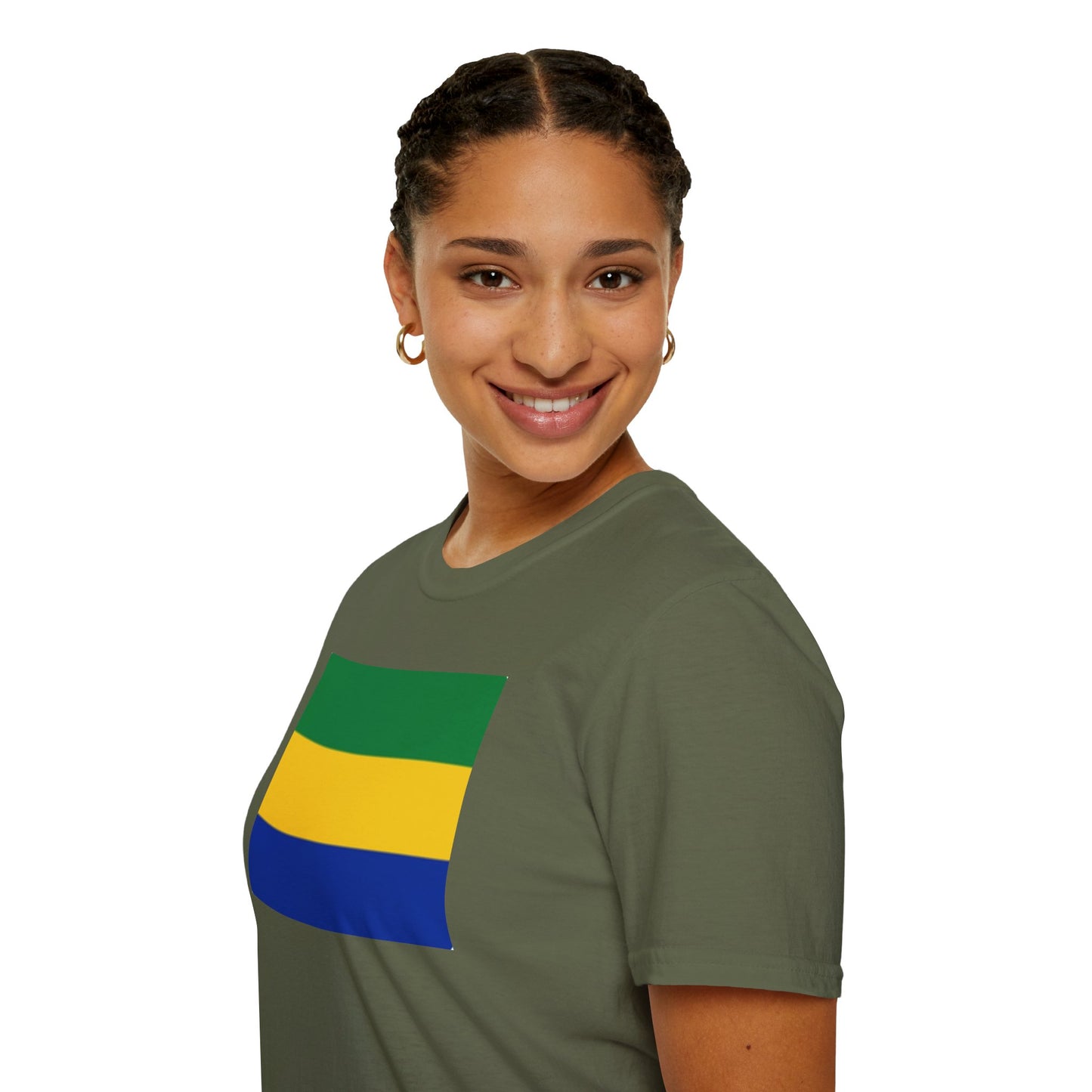 Unisex Softstyle T-Shirt -- Gabon