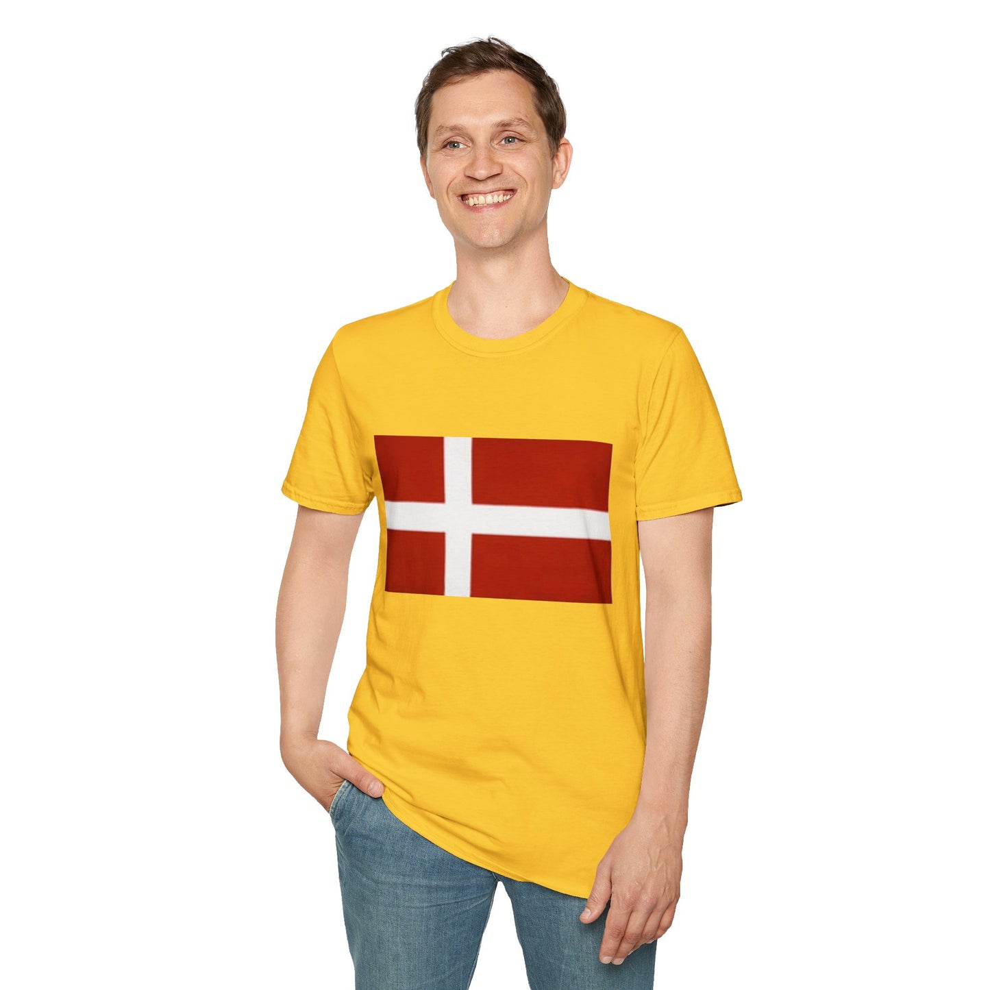 Unisex Softstyle T-Shirt -- Denmark