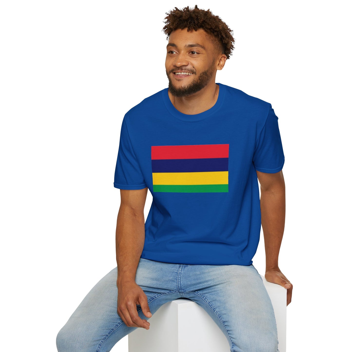 Unisex Softstyle T-Shirt -- Mauritius