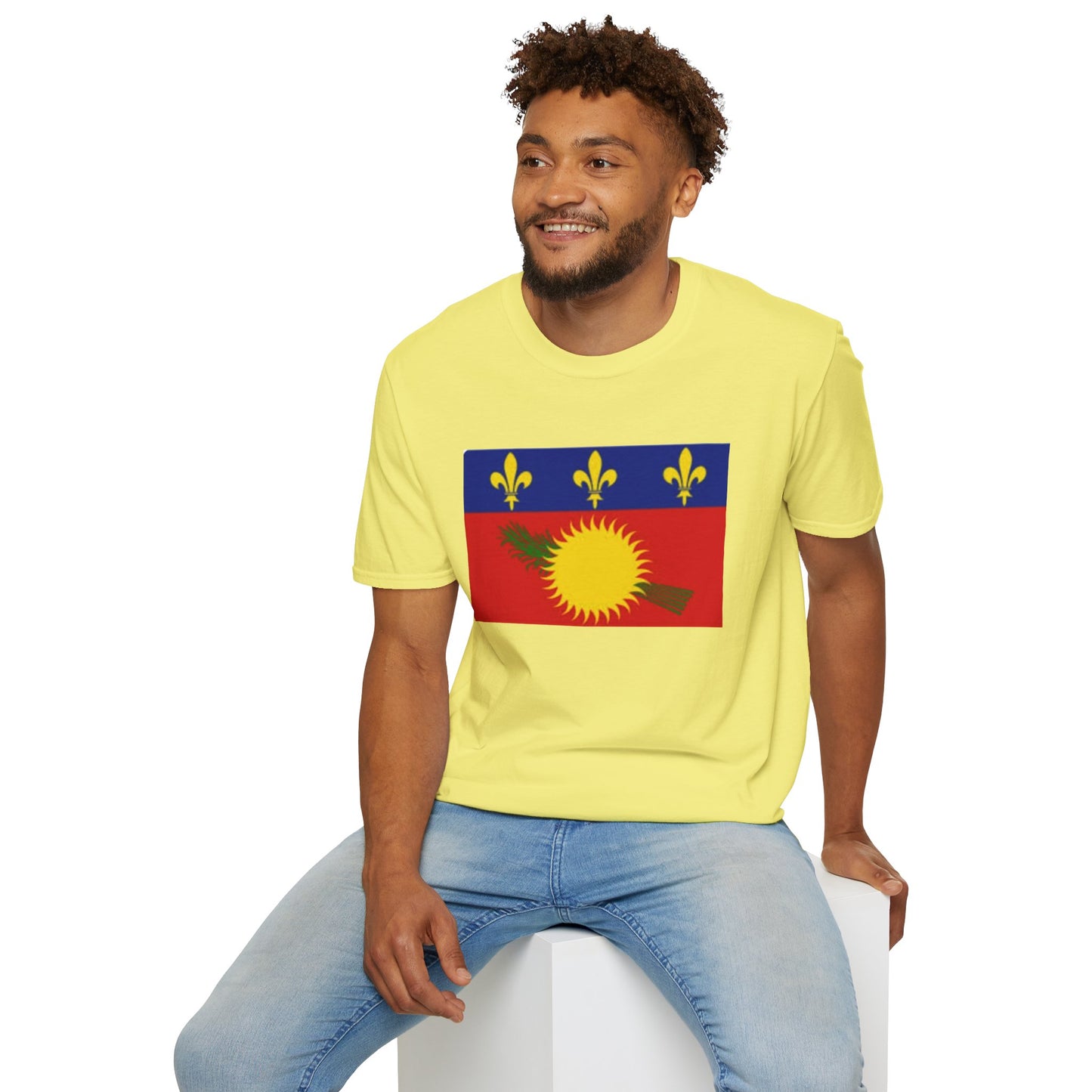 Unisex Softstyle T-Shirt -- Guadeloupe