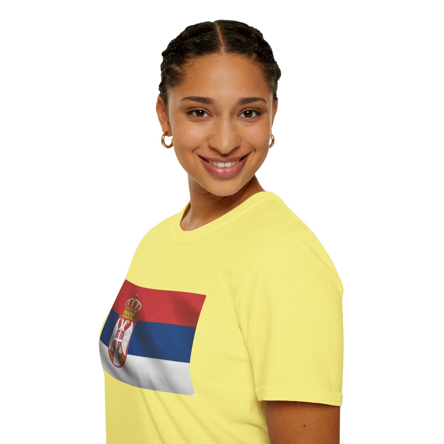 Unisex Softstyle T-Shirt -- Serbia