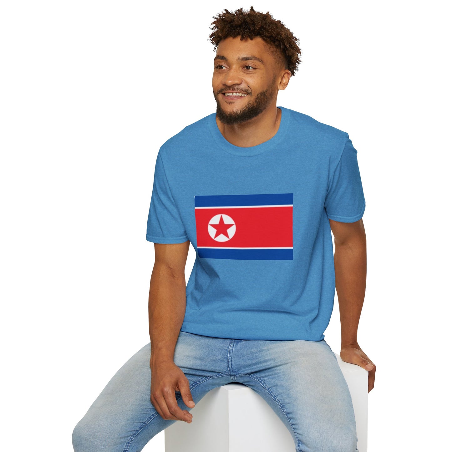 Unisex Softstyle T-Shirt -- North Korea