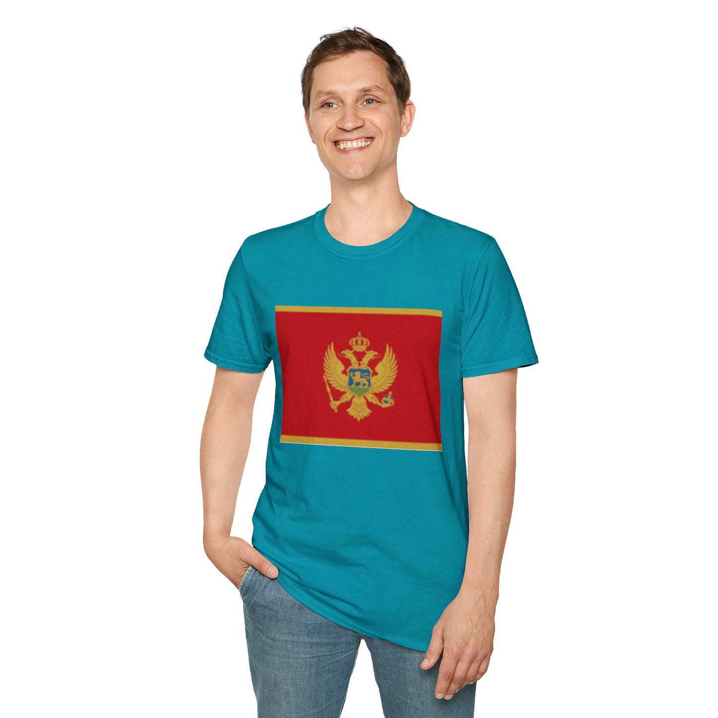 Unisex Softstyle T-Shirt -- Montenegro