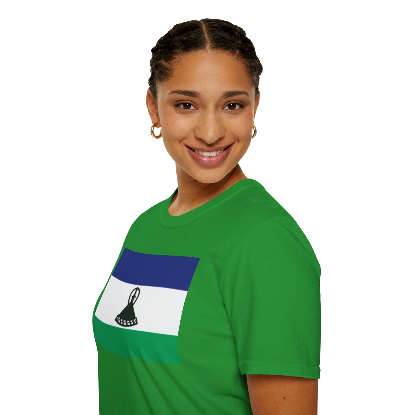 Unisex Softstyle T-Shirt -- Lesotho