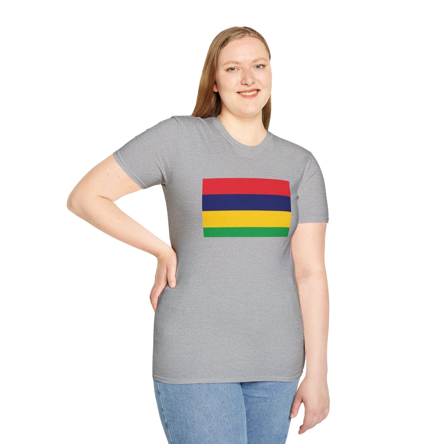 Unisex Softstyle T-Shirt -- Mauritius