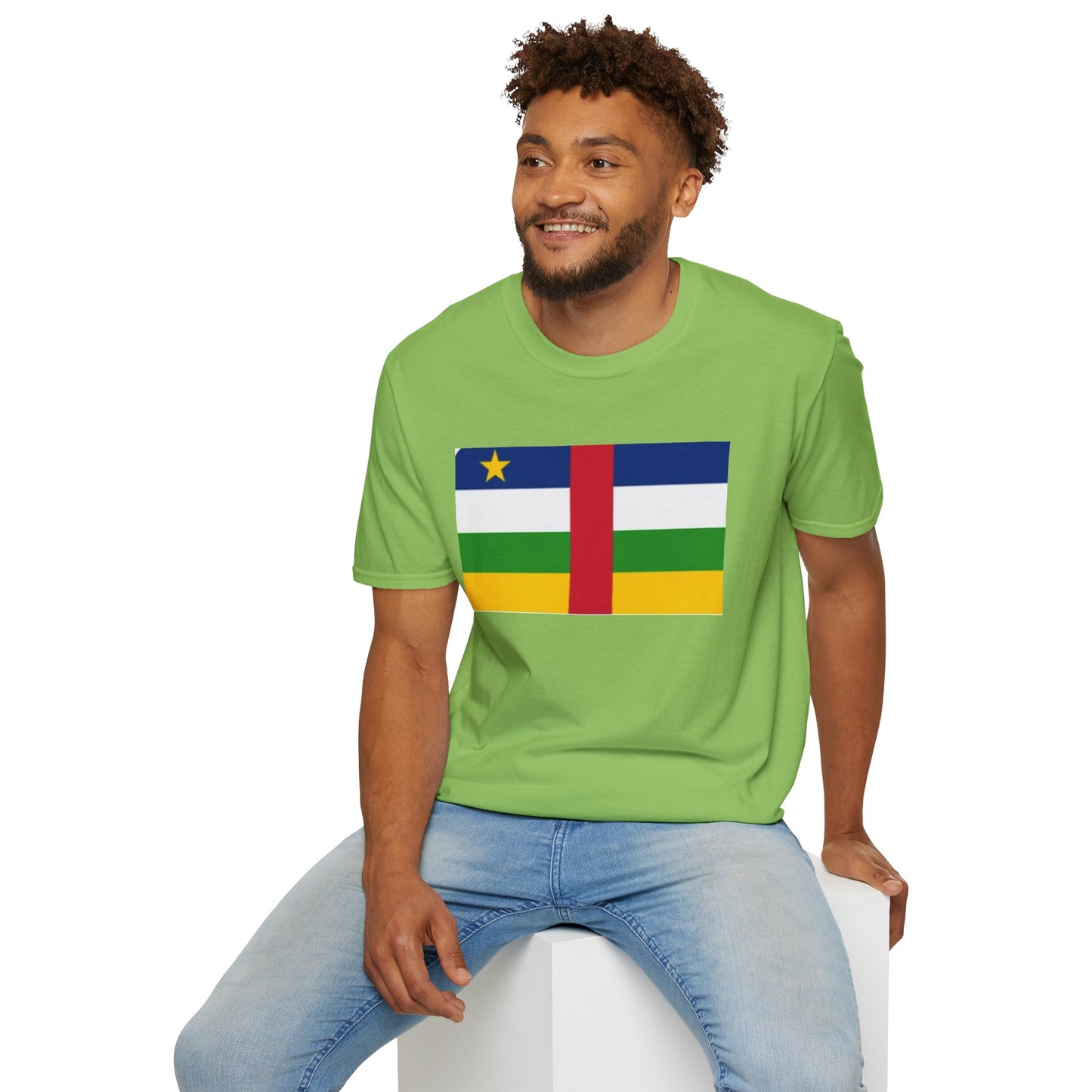 Unisex Softstyle T-Shirt - Central African Republic