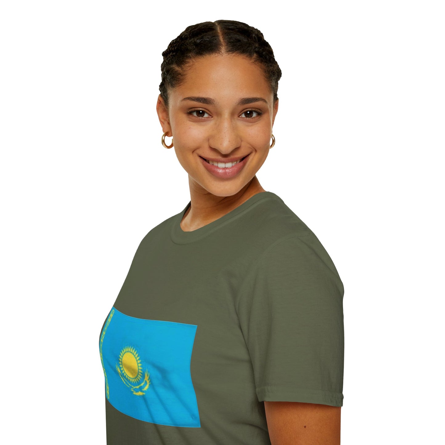 Unisex Softstyle T-Shirt -- Kazakhstan