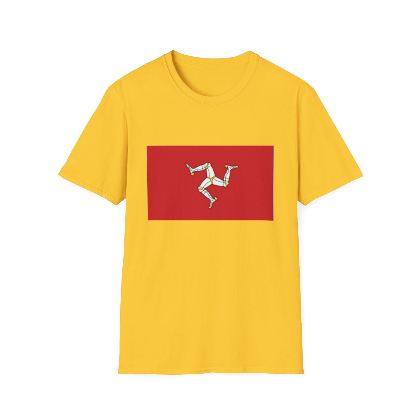 Unisex Softstyle T-Shirt -- Isle of Man