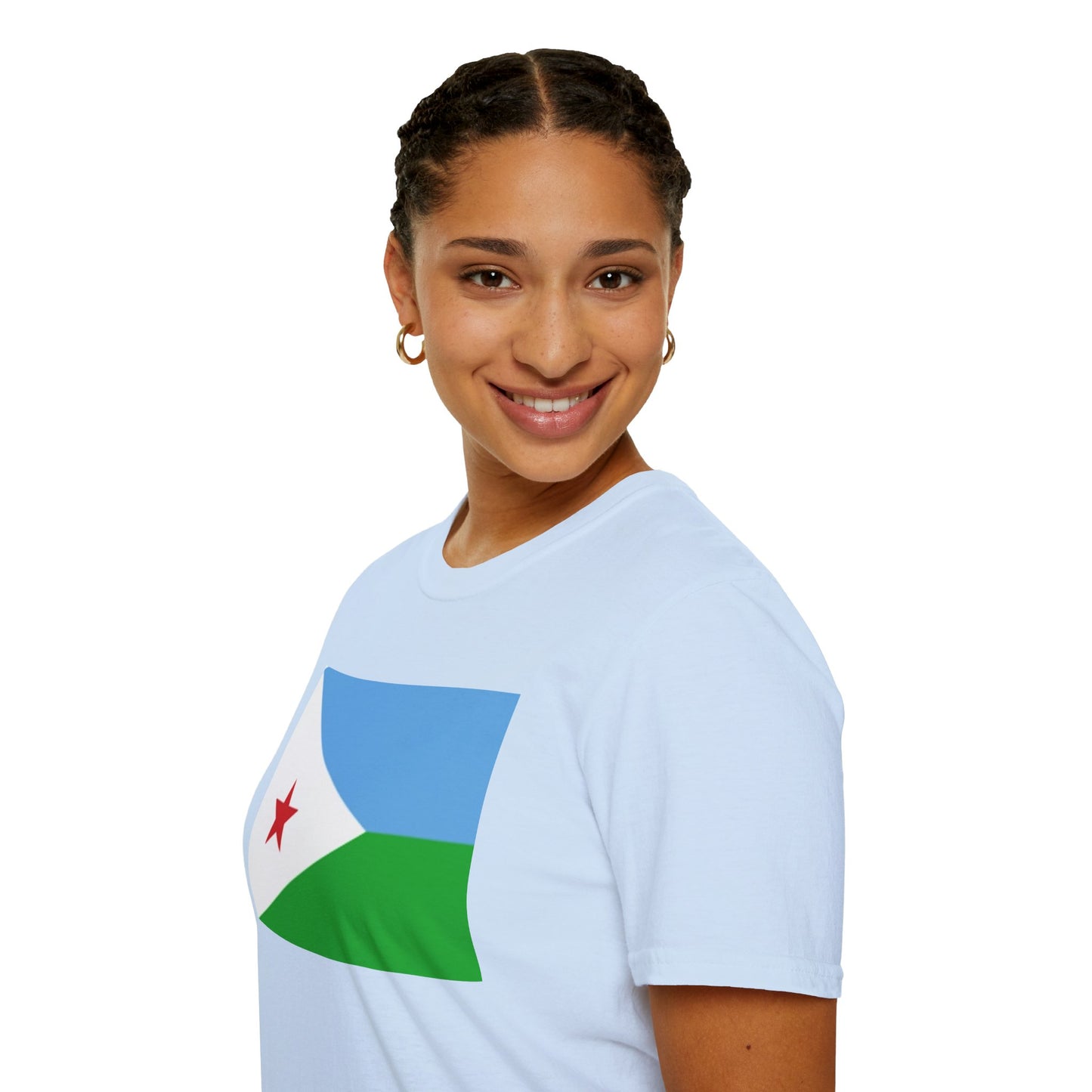 Unisex Softstyle T-Shirt -- Djibouti