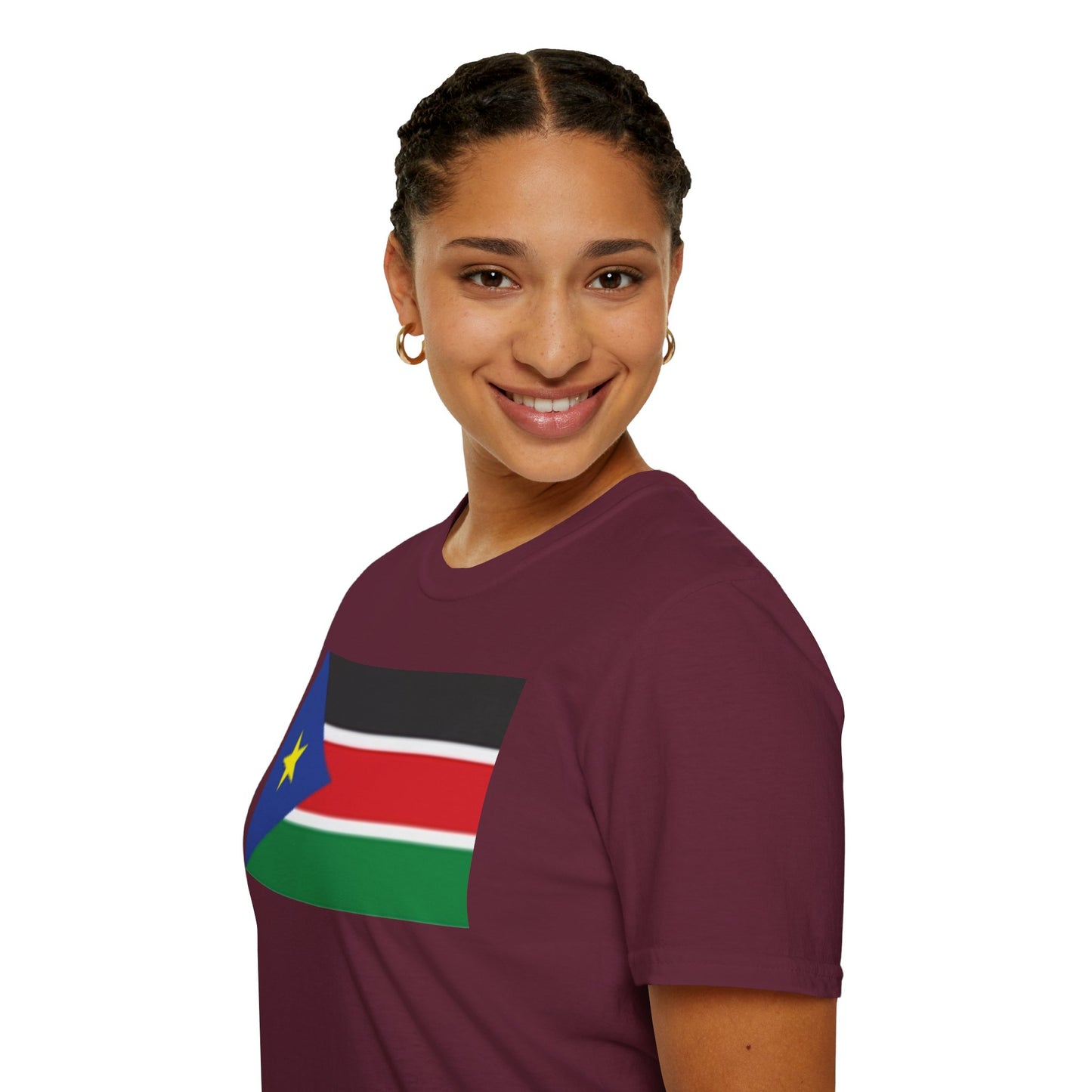 Unisex Softstyle T-Shirt -- South Sudan